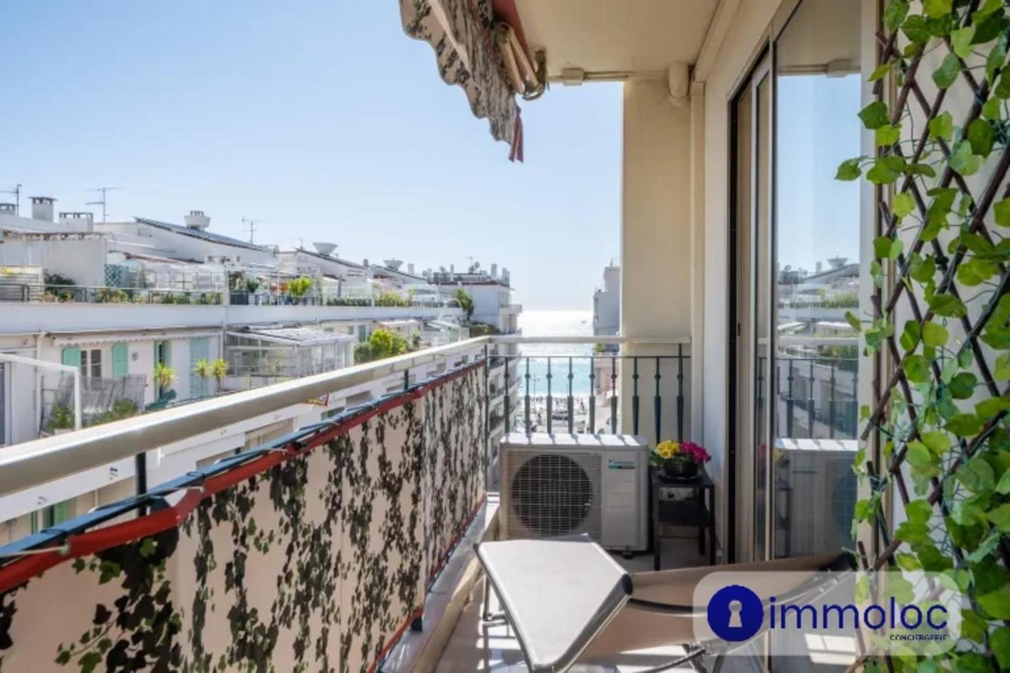 Air-Conditioned Apartment With Terrace Sea View Nice Exterior photo